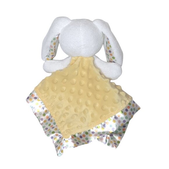 2022 Baby Starters "Some Bunny Loves You" Minky Lovey Security Blanket 13" X 13" - Picture 3 of 6